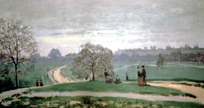 هايد بارك ، لندن ، 1871 بواسطة Claude Monet