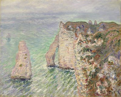 L "Aiguille and the Porte d" Aval، Etretat، 1886 بواسطة كلود مونيه