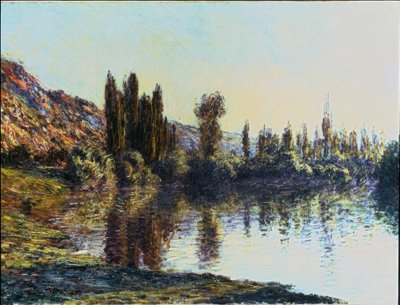 السين في Vétheuil بواسطة كلود مونيه