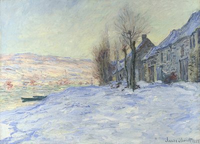 Lavacourt تحت الثلج. حوالي 1878-1881 بواسطة كلود مونيه