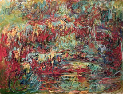 Le Pont japonais (الجسر الياباني) بواسطة Claude Monet