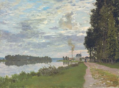 منتزه Argenteuil بواسطة كلود مونيه