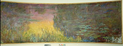 ليه nympheas ، سولي كوشانت لوحة لكلود مونيه (1840-1926) 1914-1926 Diptych 2 × 3 م لكل جزء. باريس. متحف Orangerie بواسطة كلود مونيه