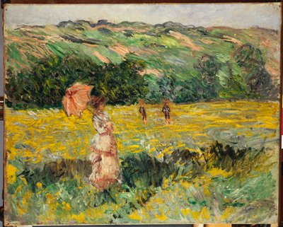 Limetz Meadow ، 1887 بواسطة كلود مونيه