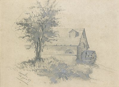 مولان أون ليزارد ، 1857 بواسطة كلود مونيه