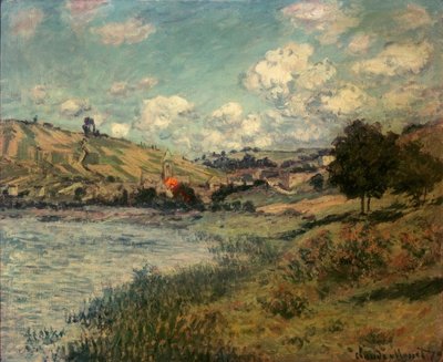 المناظر الطبيعية ، Vétheuil بواسطة كلود مونيه
