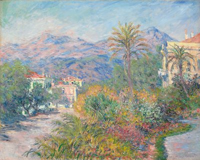 الطريق الروماني في بورديغيرا ؛ الطريق الروماني في بورديغيرا ، 1884 بواسطة كلود مونيه