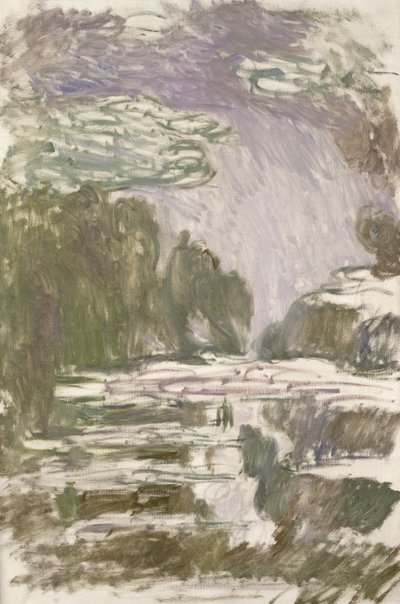 دراسة Waterlilies ، 1907 بواسطة كلود مونيه