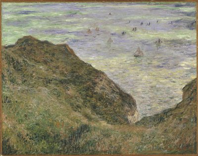 Sur la falaise a Pourville - على الجرف في بورفيل - مونيه ، كلود (1840-1926) - 1882 - زيت على قماش - 64 × 82 - المتحف الوطني ستوكهولم بواسطة كلود مونيه