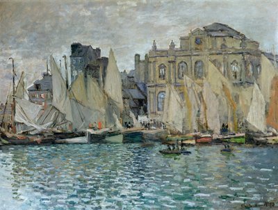 المتحف في لوهافر ، 1873 بواسطة Claude Monet