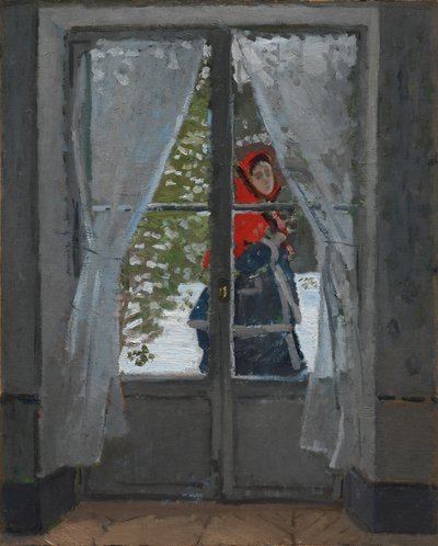 المنديل الأحمر ، ج. 1868-73. بواسطة كلود مونيه