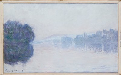 نهر السين بالقرب من فيرنون ، تأثير الصباح ، c.1894 بواسطة كلود مونيه