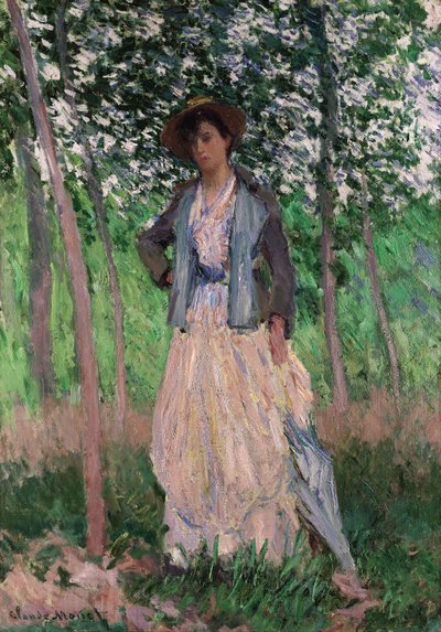 عربة الأطفال (سوزان هوشيده) ، 1887 بواسطة كلود مونيه