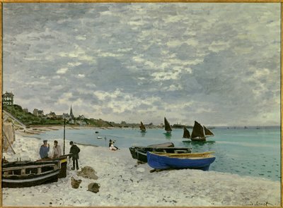 شاطئ Sainte Adresse بواسطة كلود مونيه