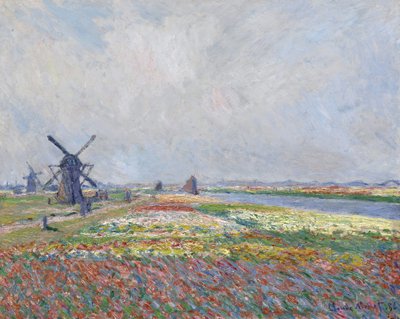 حقول توليب بالقرب من لاهاي بار مونيه ، كلود (1840-1926). زيت على قماش ، الحجم: 66x81،5 بواسطة كلود مونيه