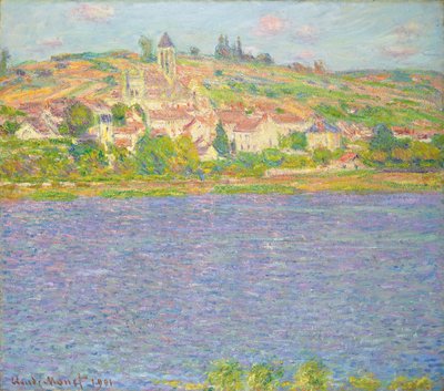 Vetheuil في الشمس ؛ Vetheuil ، effet de Soleil ، 1901 بواسطة كلود مونيه