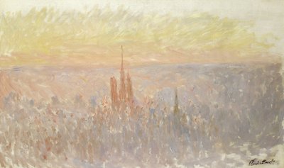 منظر لروان ، 1892 بواسطة كلود مونيه