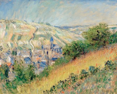Vue de Vetheuil (منظر من Vetheuil sur Seine) بواسطة كلود مونيه