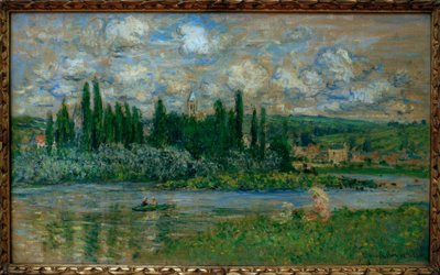 Vue de Vetheuil (منظر من Vetheuil sur Seine) بواسطة كلود مونيه