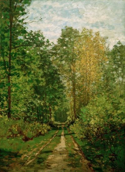 مسار الغابات بواسطة Claude Monet