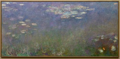 زنابق الماء Agapanthus ، ج. 1915-26. بواسطة كلود مونيه