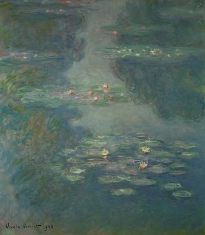 Waterlilies ، 1908 بواسطة كلود مونيه