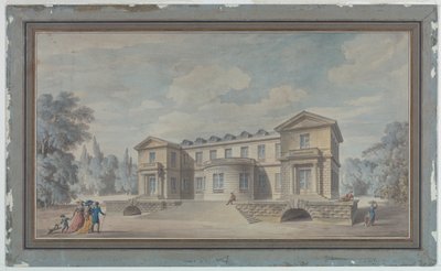 تصميم فيلا ريفية بواسطة Claude Nicolas Ledoux