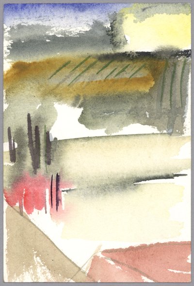 يوم صيف حار ، 1994 (ألوان مائية) بواسطة كلوديا هاتشينس بوتشافي