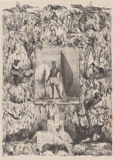 بوج جارجال ، كاليفورنيا. 1832. بواسطة سيليستين نانتويل