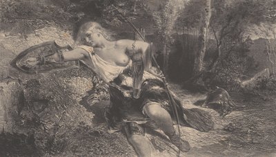 كلوريندي ، 1847. بواسطة سيليستين نانتويل