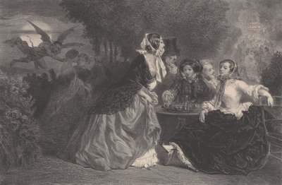 بنات الشيطان المخلوق ، كاليفورنيا. 1848-1862. بواسطة سيليستين نانتويل