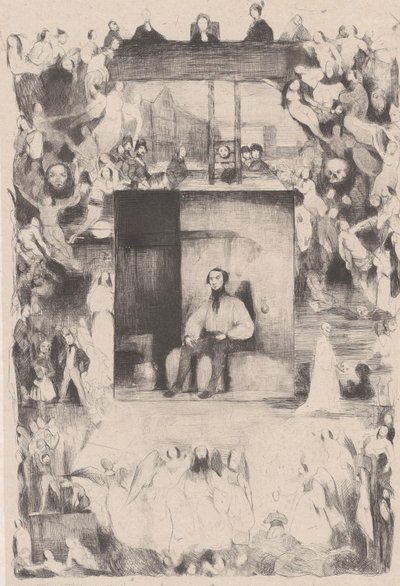 اليوم الأخير للرجل المحكوم عليه 1833. بواسطة سيليستين نانتويل