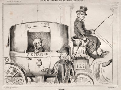 الأخبار: عيوب السيارات العامة: LUrbaine ، 1839. بواسطة كليمنت بروش