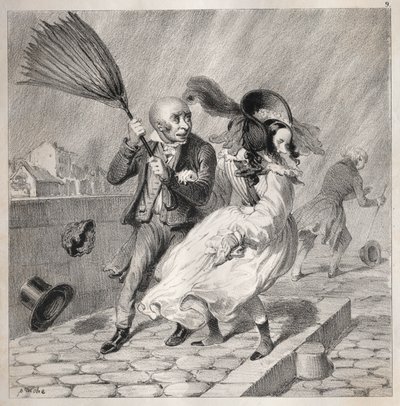 Bambochades: هل ترى أن بارومي جميل! ... إنه وقت ثري لـ ... ، 1841. بواسطة كليمنت بروش