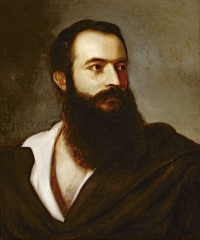 فيليس أورسيني (1819-58) (زيت على قماش) بواسطة فحم