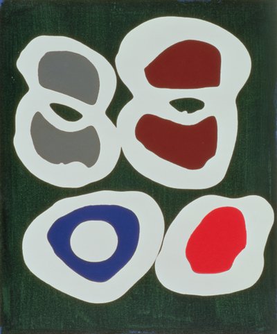 قطع متقاطع ، 1998 (أكريليك على قماش) بواسطة كولين بوث