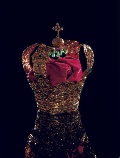 تاج جبال الأنديز ، ج .1593 بواسطة المدرسة الكولومبية