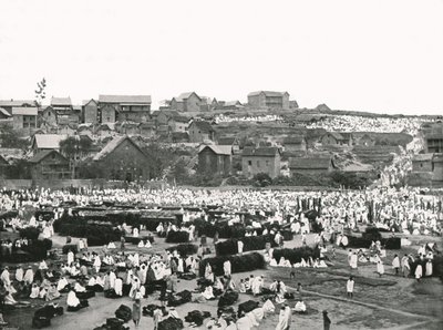 The Market Place ، أنتاناناريفو ، مدغشقر ، 1895. بواسطة العقيد ستيوارت