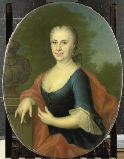 كورنيليا فان شويلينبرج (1703-84)، زوجة ديدريك فان بليسويجك بواسطة كونراد كوستر