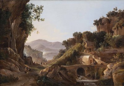 كافا دي تيريني ، 1857. بواسطة Consalvo Carelli