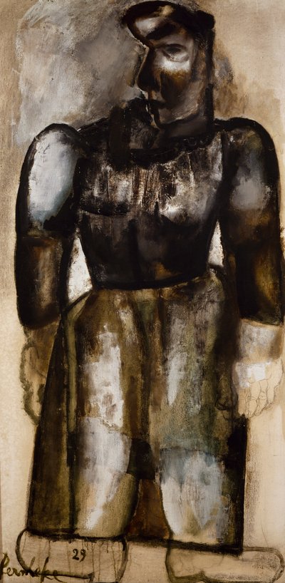 امرأة قروية بواسطة ثابت بيرميك