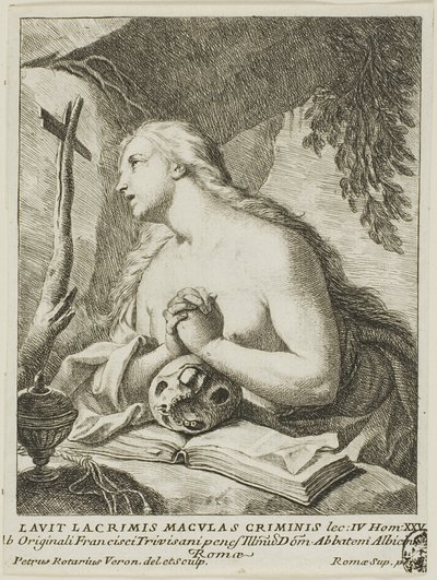 القديسة مريم المجدلية بواسطة Conte Pietro Antonio Rotari