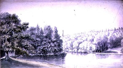 الجسر الصيني ، Stourhead ، بواسطة Copplestone Warre Bamfylde