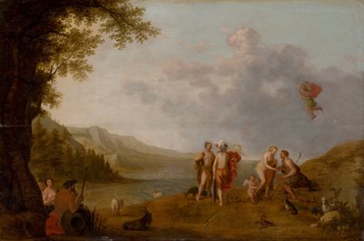 حكم باريس ، ج. 1650. بواسطة كورنيليس آدامز. ويلارتس
