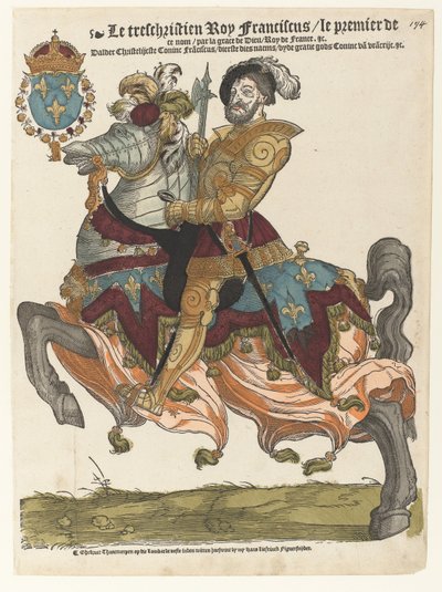 صورة لفرانسيس الأول على ظهور الخيل بواسطة هانز ليفرينك (أنا)