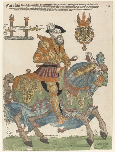 صورة لتشارلز الخامس على ظهور الخيل بواسطة هانز ليفرينك (أنا)