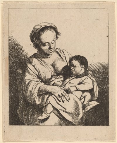 الأم بواسطة Cornelis Pietersz Bega
