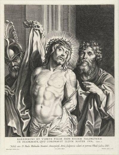 عرض المسيح للناس (Ecce Homo) بواسطة كورنيليس جالي (أنا)