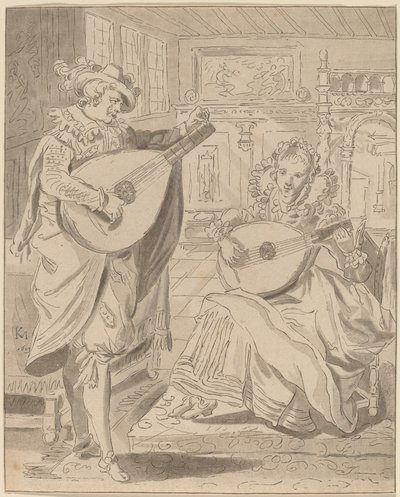 شركة موسيقية بواسطة Cornelis Ploos van Amstel
