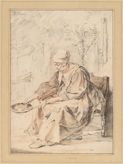 امرأة فطيرة بواسطة Cornelis Ploos van Amstel